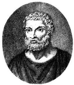Une représentation de Thalès de Milet.