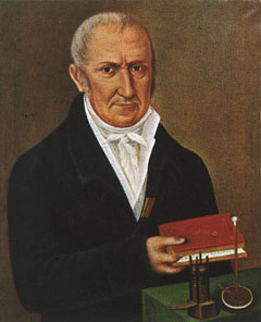 Painting of Alessandro Volta
